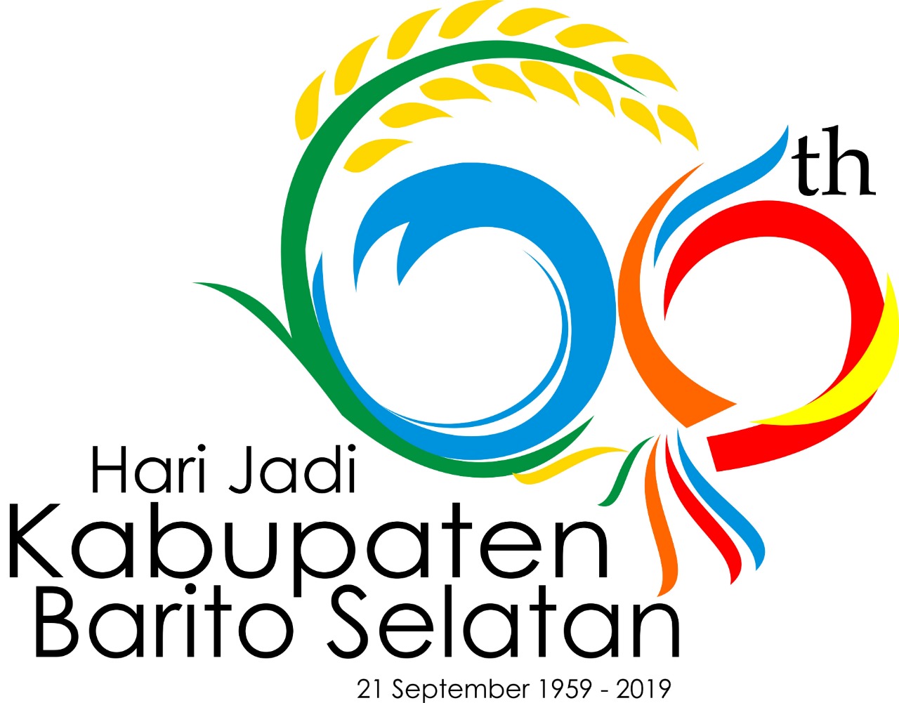 Setda Logo Hari Jadi Kabupaten Barito Selatan Ke 66 Tahun 2019