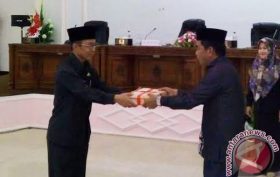 Pemkab Barsel Sampaikan Raperda APBD Perubahan