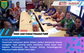 Tindak Lanjut Evaluasi Pelayanan Publik th 2024