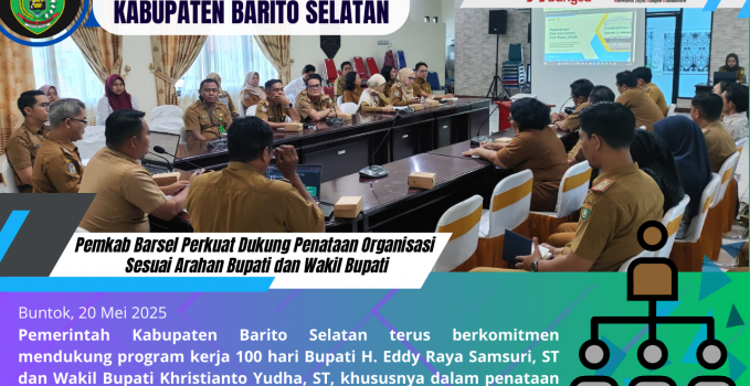 rapat dukung penataan organisasi