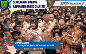 Banner Web Video 14-08-2025 GERAKAN HARI JADI PRAMUKA KE 64 BARSEL