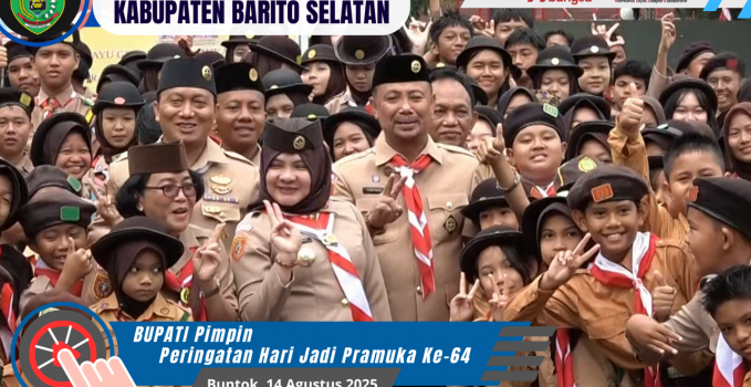 Banner Web Video 14-08-2025 GERAKAN HARI JADI PRAMUKA KE 64 BARSEL