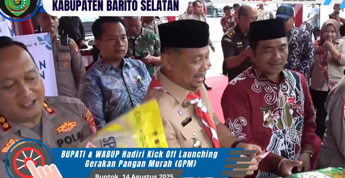 Banner Web Video 14-08-2025 Kick Off Launching Gerakan Pangan Murah (GPM) Secara Serentak Polres Barsel Tahun 2025