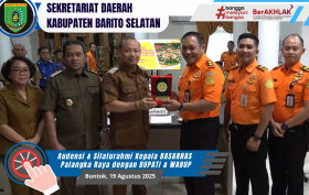 Banner Web Video 19-08-2025 Audensi dan Silahturrahmi Kepala Kantor Pencarian dan Pertol