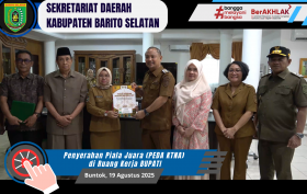 Banner Web Video 19-08-2025 Penyerahan Piala Juara Perlombaan PEDA KTNA Tahun 2025
