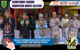 Upacara Peringatan Hari Jadi ke-66 Barsel